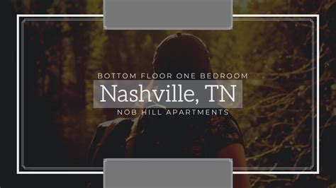 Thousands of one bedroom apartments. Nashville One Bedroom Apartment - Bottom Floor with a ...