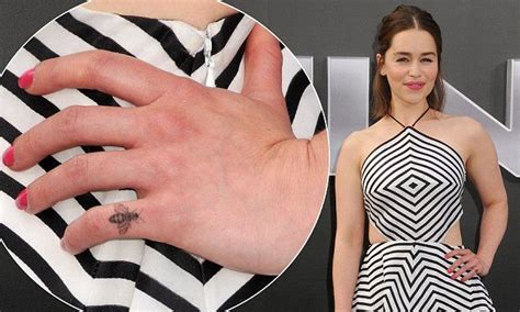 Here we have provided some 18 sample images about emilia clarke tattoo including images, pictures, photos. Emilia Clarke news - NewsLocker | Emilia clarke, Emilia ...