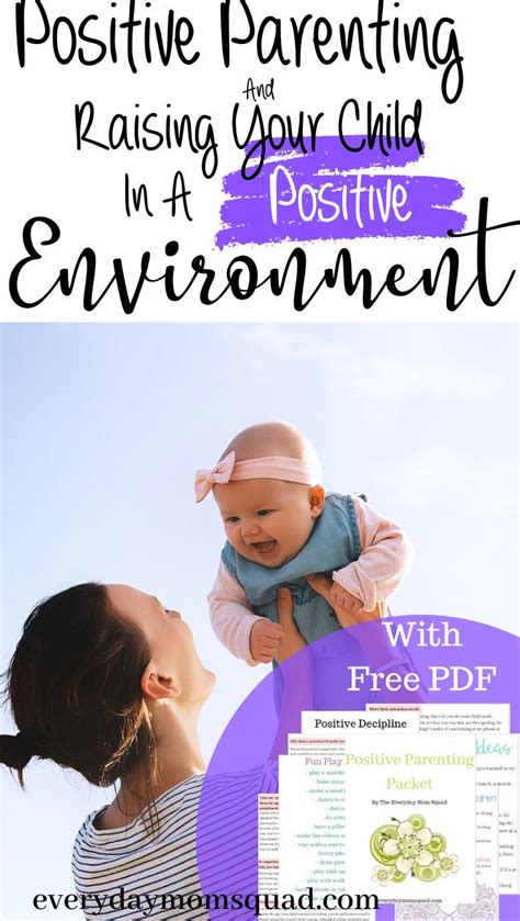 Positive Parent Packet - The Everyday Mom Squad | Positive ...