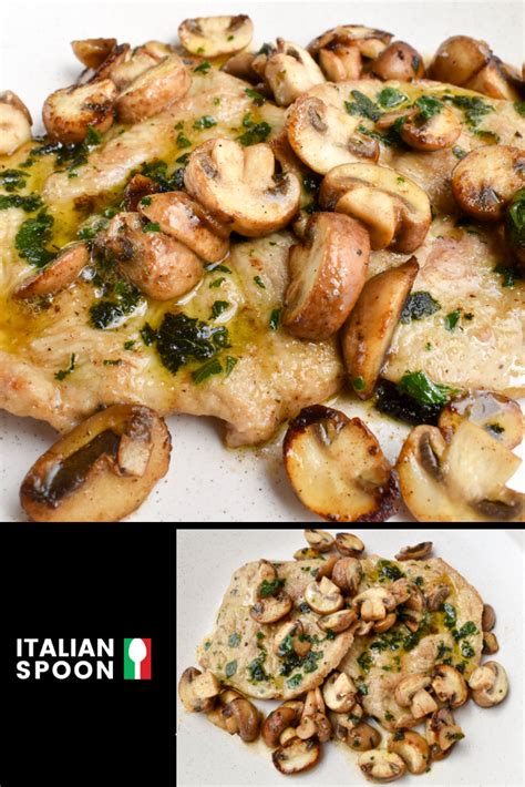 f you enjoy the taste of mushrooms, you'll love our recipe for veal scaloppini 'ai funghi' (of ...