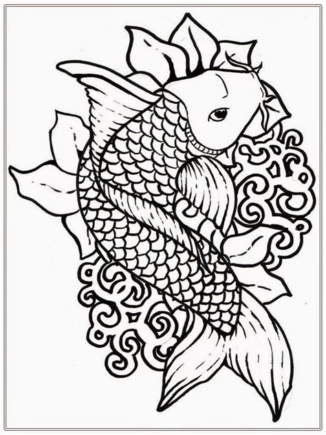 The wholesome activity from your youth just got a lot naughtier. Adult Free Fish Coloring Pages | Realistic Coloring Pages