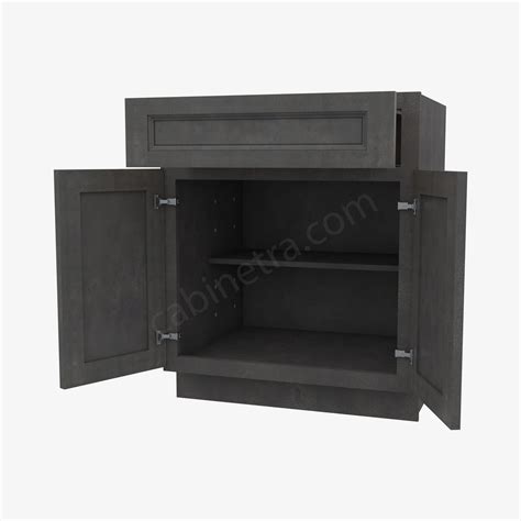 Oven cabinet single/double 33 x 24 x 90 townsquare grey. TS-B27B Double Door Base Cabinet | Forevermark Townsquare ...
