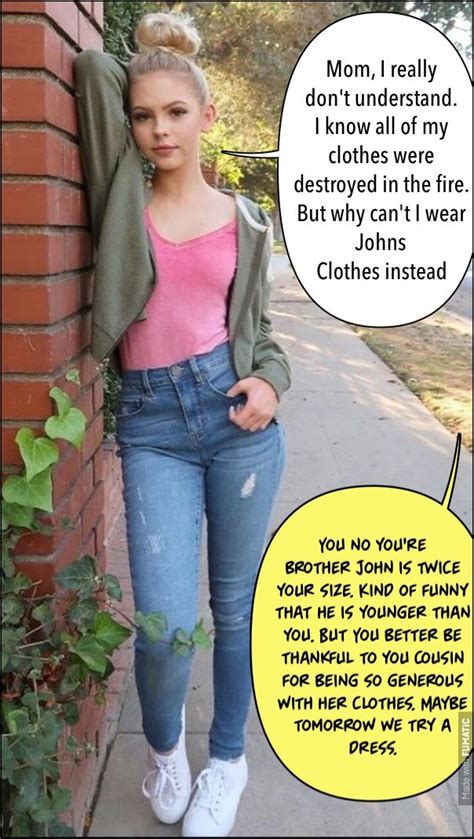 We did not find results for: Cousins Hand Me Downs #1 | Girly captions, Feminized boys ...