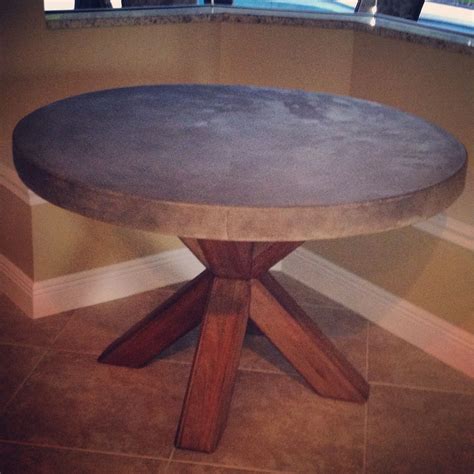 Zen concrete dining table dining table in kitchen concrete. Concrete top kitchen table | Top kitchen table, Kitchen ...