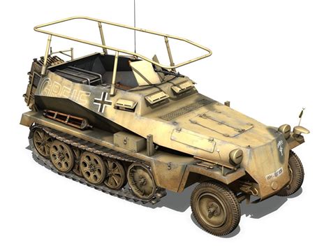 Wechseln sie zu der krankenversicherung, die vorausschaut. Deutsches Afrika Korps DAK Collection 3D Model in Tank 3DExport