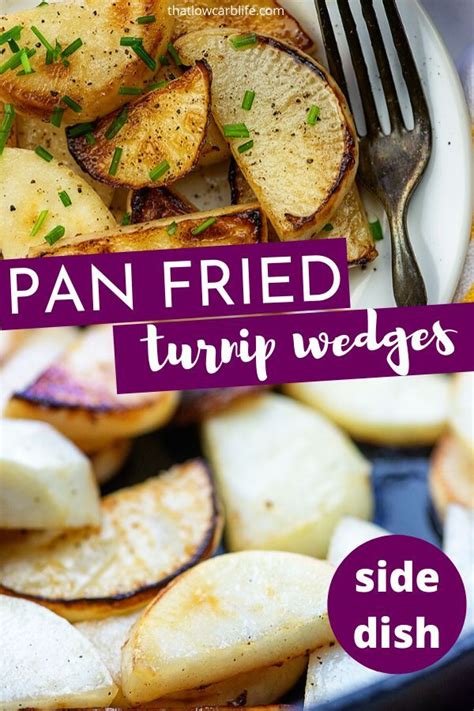 As an amazon associate i earn from qualifying purchases. Pan Fried Turnip Wedges is the perfect side dish for any ...