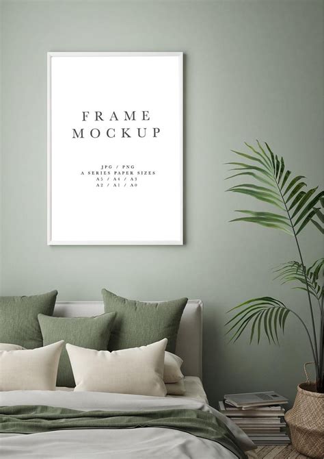 Supposedly, a creative environment can lead to creative output, no matter where you're working. Frame Mockup #191, White Portrait Photo Frame, Styled Thin Frame Mock Up, living room mockup A4 ...