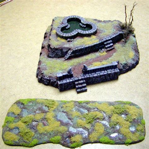 It is the most popular miniature wargame in the world, especially in britain. Hill Pool and Fen | Warhammer terrain, Wargaming terrain ...