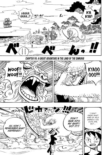 Maybe you would like to learn more about one of these? Manga One Piece Chapter 911 English - MangaRude