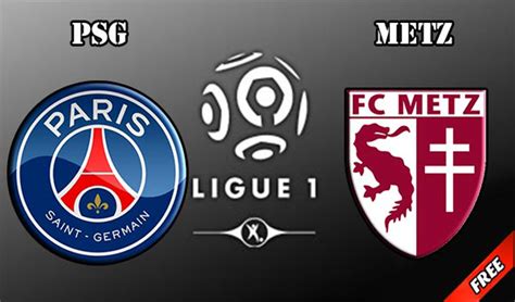 Head to head statistics and prediction, goals, past matches, actual form for ligue 1. Match psg metz