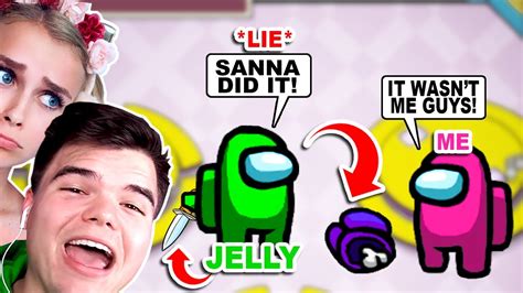 Among us (also known in the apple app store as among us! JELLY BLAMED ME In Among Us! (Roblox) - YouTube