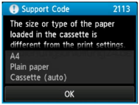 Do not use disc cover 3! Canon PIXMA TS6150 Fehler: 2113