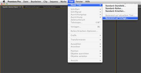 Its features have made it a standard among professionals. Premiere Pro CC Vorlagen fehlen - * fotowissen