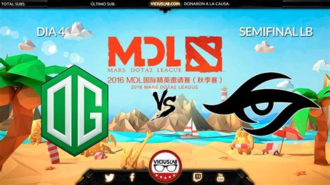 Formed in 2015, they are best known for their dota 2 roster winning the international 2018 and 2019 tournaments. DOTA 2 - OG vs SECRET - 2 - MDL 2016 - Viciuslab - YouTube