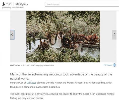 Destination Weddings Featured on MSN Lifestyle • Mil Besos