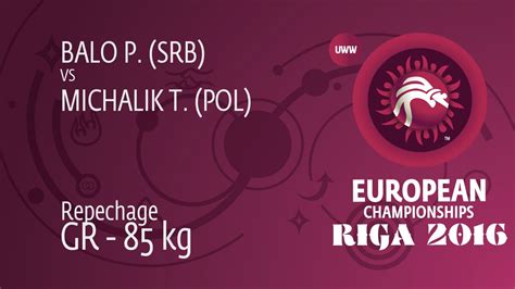 These have come from a variety of different sources; Repechage: Tadeusz MICHALIK (POL) df. Petar BALO (SRB) by ...