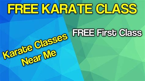 For more info email me gayanchik7777@gmail.com contact email: Free Karate Class Near Me - Honest Review - YouTube