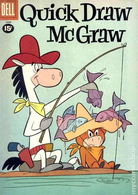 Being used books, some of them may have writing inside the cover. Quick Draw McGraw (1960-1962 Dell/Gold Key) comic books