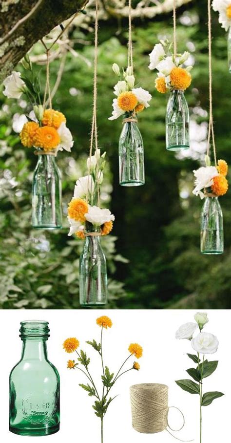 Check out our hanging flower wedding selection for the very best in unique or custom, handmade pieces from our shops. Easy and low cost wedding decorations! Make this beautiful ...