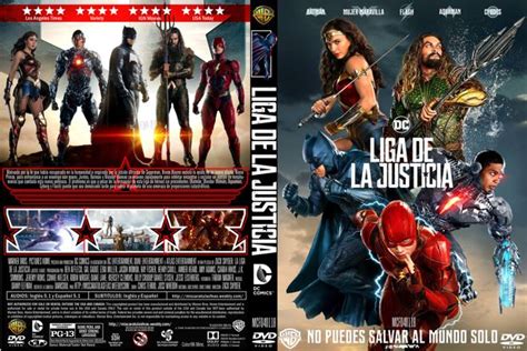 Justice league dvd (2018) ben affleck, snyder (dir) cert 12 fast and free p & p. Justice League Liga de la justicia Caratula galleta Cover ...