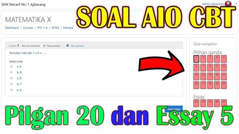 Sederhanakan download soal mtk kelas 10 semester 1 ini disini. Bank Soal Essai Non Objektif Kelas 10 : Kumpulan Contoh ...