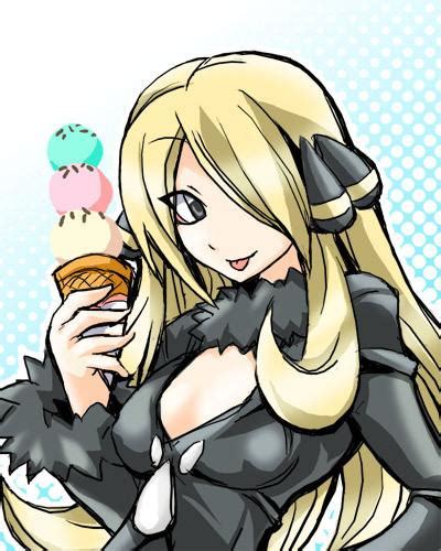 If you like my arts, please consider support me on: Cynthia - Pokemon Champion Cynthia fã Art (40467417) - fanpop
