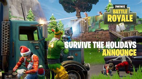 With over 125million active players around the globe, fortnite has taken the world by storm. Fortnite Battle Royale - Survive the Holidays Announce ...