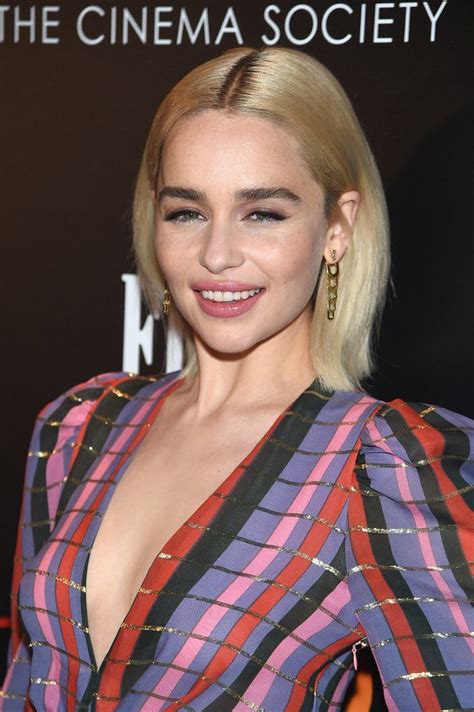 Emilia clarke is heading to the star wars universe. Emilia Clarke In Alessandra Rich @ Solo: A Star Wars Story ...