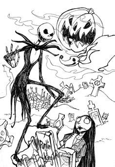 39+ jack skeleton coloring pages for printing and coloring. 105 Best Tim Burton-esque Coloring Pages images | Coloring ...