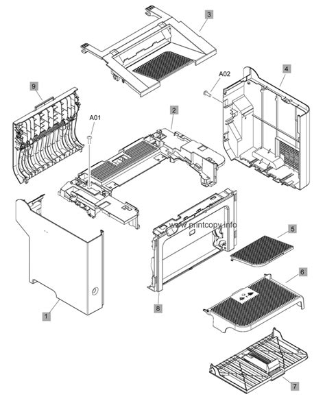 Pcl 5 and pcl 6 printer drivers and hp postscript level 3 emulation. Hp Laserjet 1536Dnf Mfp Parts Diagram / Laserjet Pro M1530 Mfp Series Service Manual / Hp ...