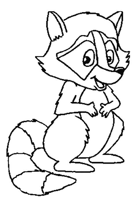 Get together with your little cub and color in this mischievous baby raccoon. Raccoon Line Drawing at GetDrawings | Free download