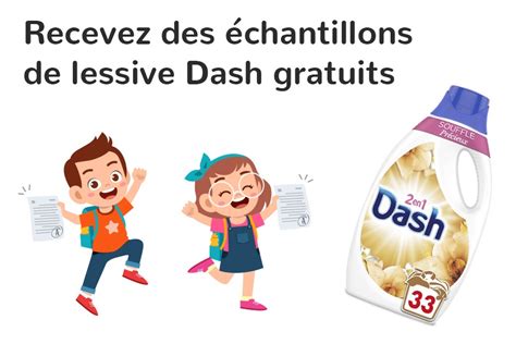 Échantillon Lessive Dash Gratuit - Echantillon Gratuit