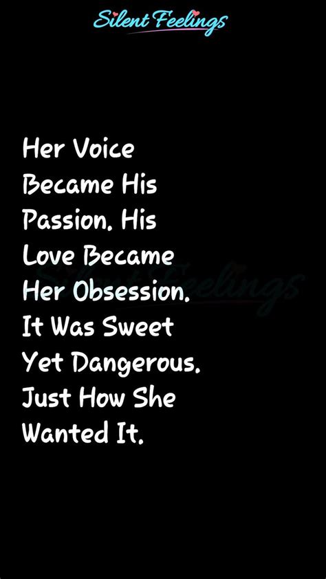 Maybe you would like to learn more about one of these? Her Voice Became His Passion | Love Quotes Videos | Silent Feelings Video | Quotes by emotions ...