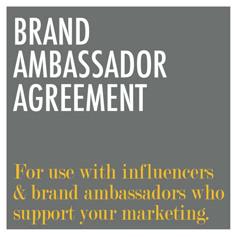 Regardless of the reason for working with one, they often seek to sign a social media brand ambassador contract with whoever they choose. Individual Templates | The LEGAL WEBSITE WARRIOR®