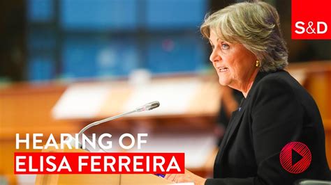 Elisa maria da costa guimarães ferreira, gcc (born 17 october 1955 in porto) is a portuguese politician and economist who has been serving as european commissioner for cohesion and reforms in the administration of president ursula von der leyen since 2019. Hearing of Elisa Ferreira, Commissioner-designate for ...