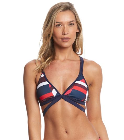 We would like to show you a description here but the site won't allow us. Nautica Royal Voyage Wrap Front Halter Bikini Top at ...