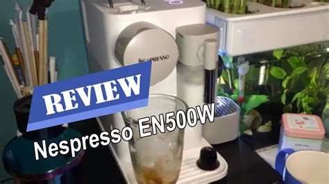 We did not find results for: Review: Nespresso EN500W Lattissima One Coffee Machine ...