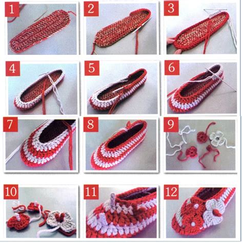 Aprendemos a tejer zapatos a crochet con explicación paso a paso en español. 4 Tutoriales para tejer calzado al crochet | Crochet y Dos ...