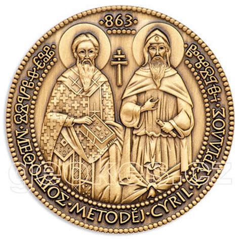 Nahrávejte, sdílejte a stahujte zdarma. Geokes.cz - Cyril a Metoděj Geocoin - Antique Bronze ...