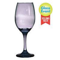 Their bold shape takes you. -Dollar Tree - Translucent Purple Long-Stem Wine Glasses ...