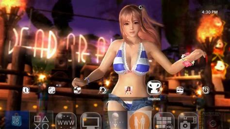 Feb 23, 2021 · the themes are available on ios and android, too. DOA Hot Summer Honoka Theme PS4 - YouTube