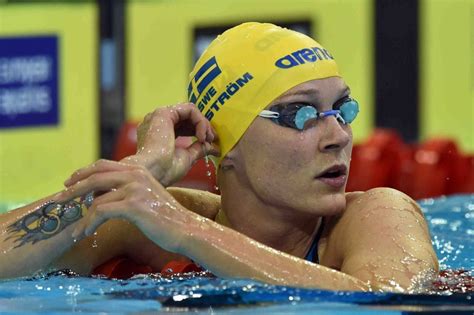 She also has the world's fastest times in 50m butterfly (24.43), 50m. Sarah Sjöström Bio