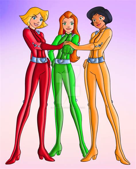 Totally Spies! | Colourised by Cotterill23 on DeviantArt