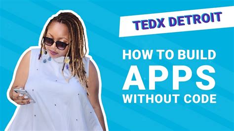 Building mobile apps without code is still very much something that the majority of the world don't know is possible. TEDx Detroit - "How to Build Apps Without Code" - Tara ...