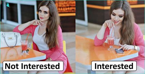 Learn how to read female body language body language can be broken down into the following categories: Body Languages To Check If Someone Is Interested In You