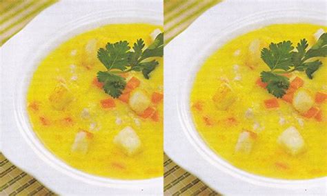 Binte biluhuta atau milu sirman merupakan sup jagung yang memiliki cita rasa manis, asin, dan pedas. Sup Krim Kental | Sup krim, Makanan dan minuman, Resep masakan