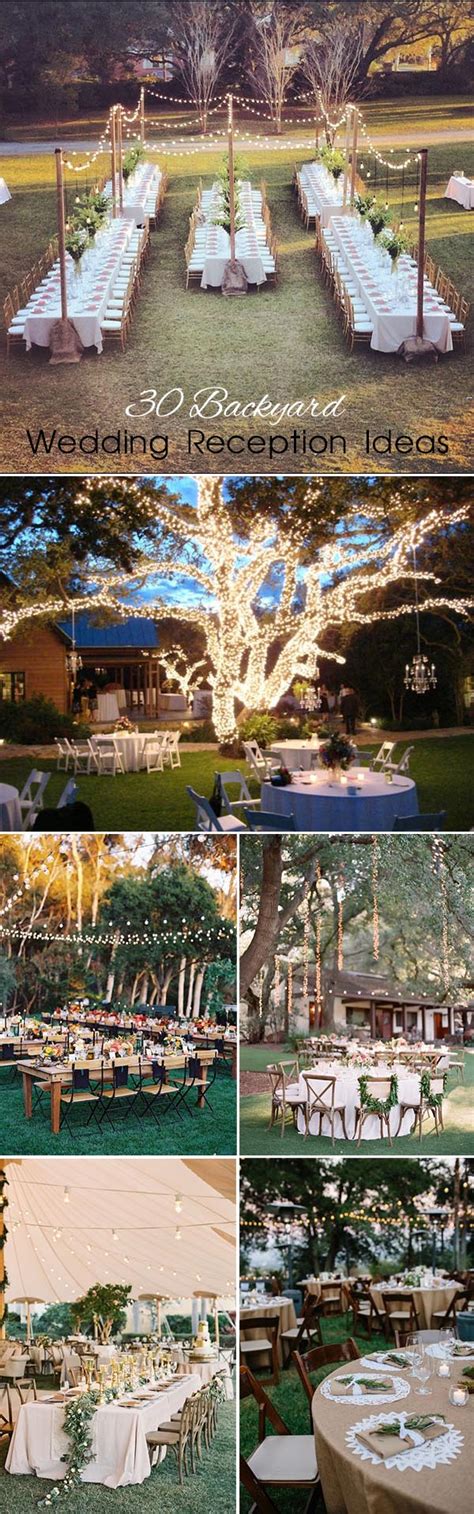 Keeping the food light and simple will ensure everyone is satisfied. 30 Sweet Ideas For Intimate Backyard Outdoor Weddings ...