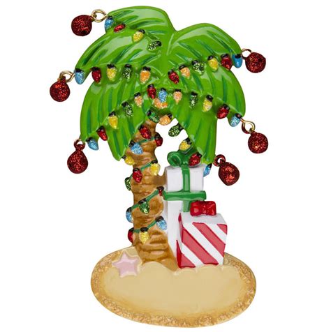 Do it yourself tree ornaments. Christmas Palm Tree Personalized Christmas Ornament DO-IT-YOURSELF - Walmart.com - Walmart.com