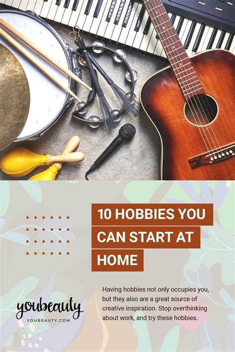10 Hobbies You Can Start At Home: Having hobbies not only ...
