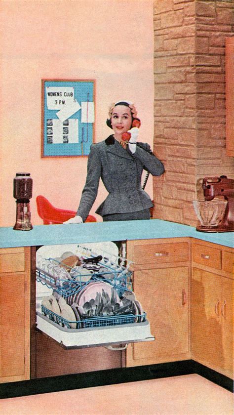 Kitchenaid dishwashers can range from $800 to as much as $1,900 if you. Kitchenaid dishwasher, 1958 in 2019 | Vintage housewife ...